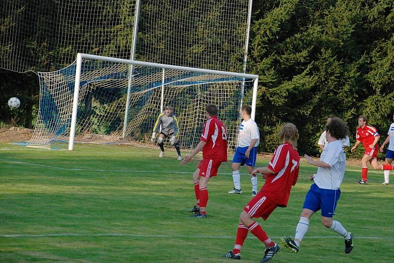 Z utkání I.B třídy – skupiny D Star Tupadly – Kondrac (2:1)