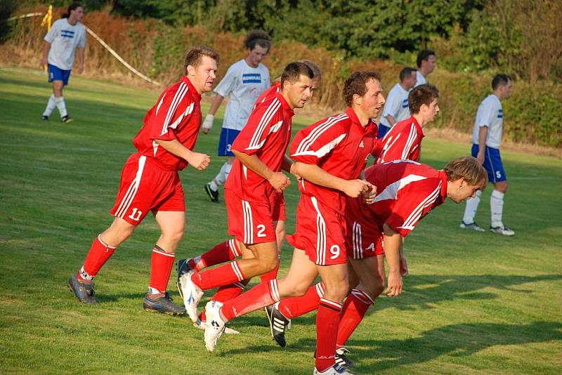 Z utkání I.B třídy – skupiny D Star Tupadly – Kondrac (2:1)