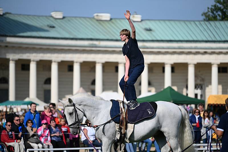 Z jezdeckých slavností Koně na Kačině 2021.