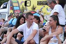 Kinematograf bratří Čadíků na Palackého náměstí v Kutné Hoře ve středu 1. srpna 2018.