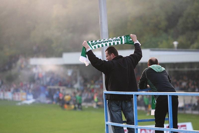 Z utkání II. ligy Čáslav - Bohemians 1905 1:1, sobota 27. září 2008