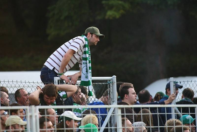 Z utkání II. ligy Čáslav - Bohemians 1905 1:1, sobota 27. září 2008