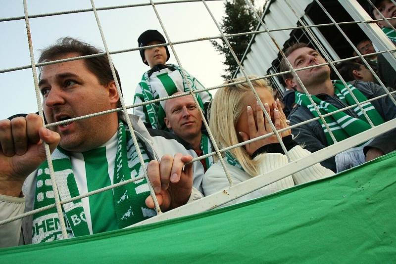 Z utkání II. ligy Čáslav - Bohemians 1905 1:1, sobota 27. září 2008