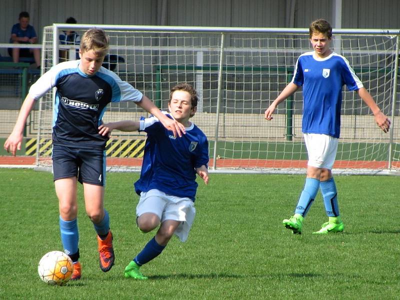 Česká liga žáků U13, neděle 2. dubna 2017: FK Čáslav - RMSK Cidlina 4:2.