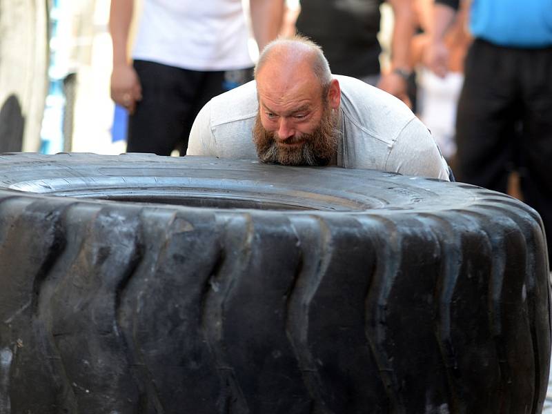 Mistrovství ČR strongman 2015 v Kutné Hoře.