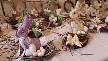 V Preghausu Vlašského dvora se nyní prodávají velikonoční dekorace.