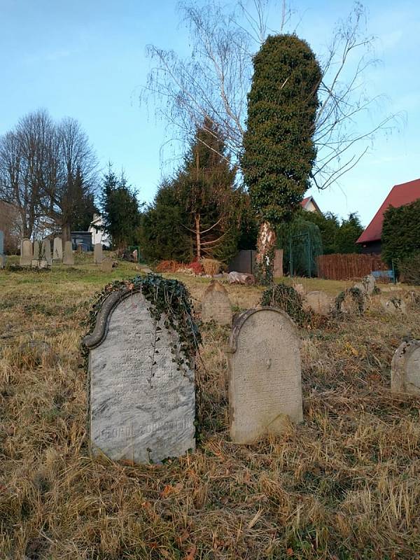 Židovský hřbitov ve Zbraslavicích.