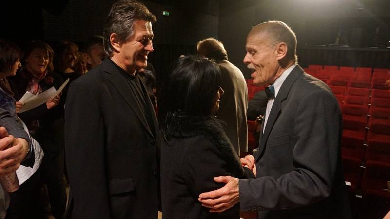 Oslava 70. narozenin Miroslava Štrobla v Tylově divadle v Kutné Hoře
