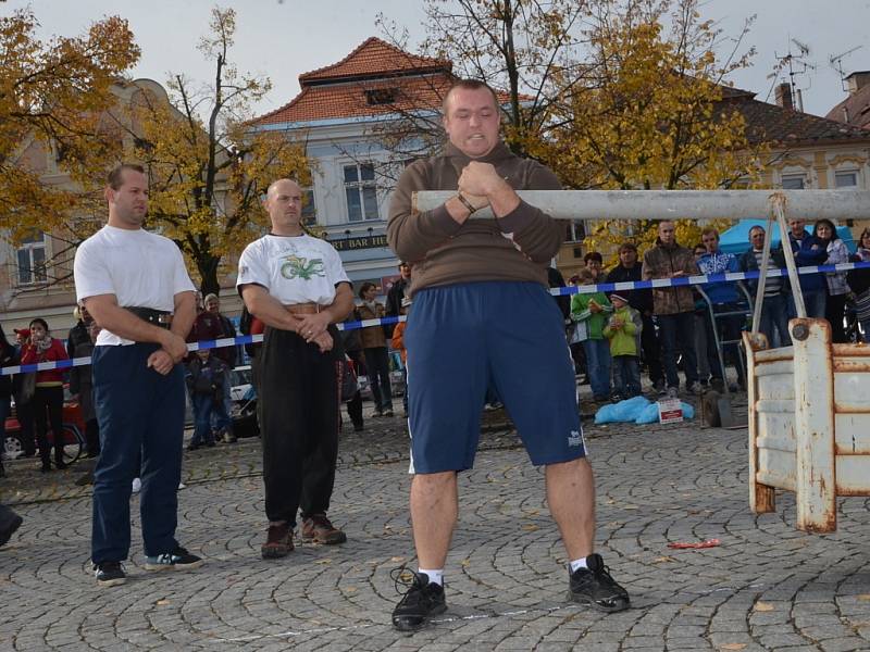 Siláci od policie v Čáslavi poměřili své síly
