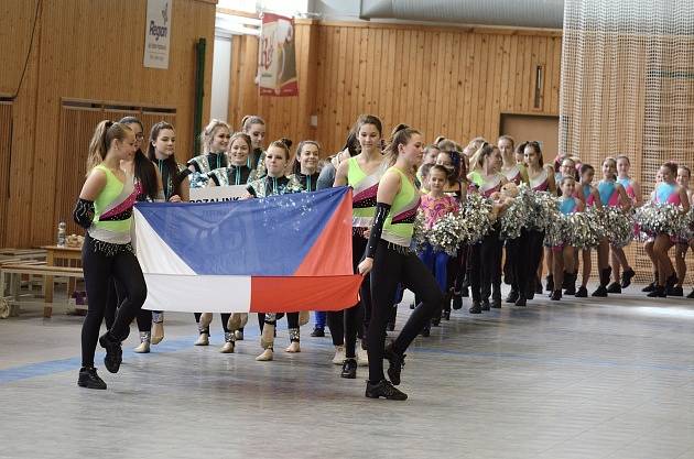 Sportovní halu ve Zruči ovládly mažoretky.