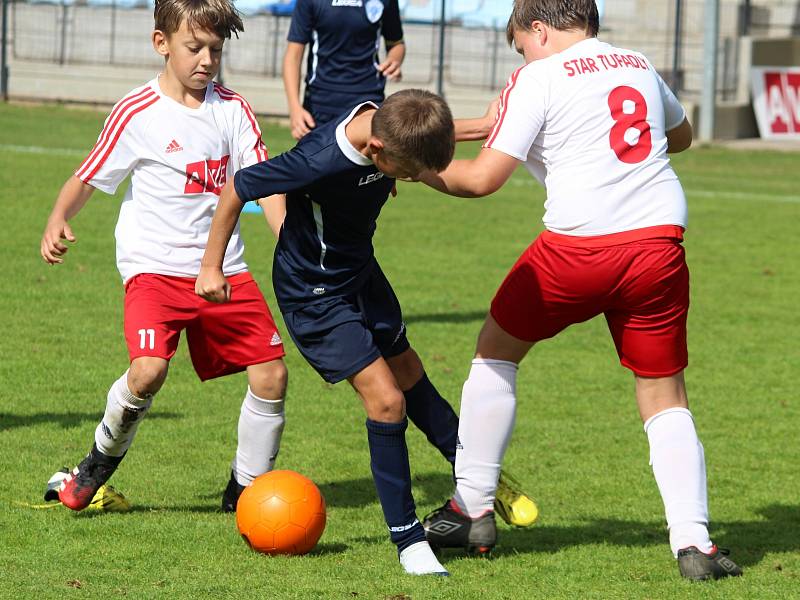 Z mistrovského turnaje fotbalových starších přípravek v Čáslavi.