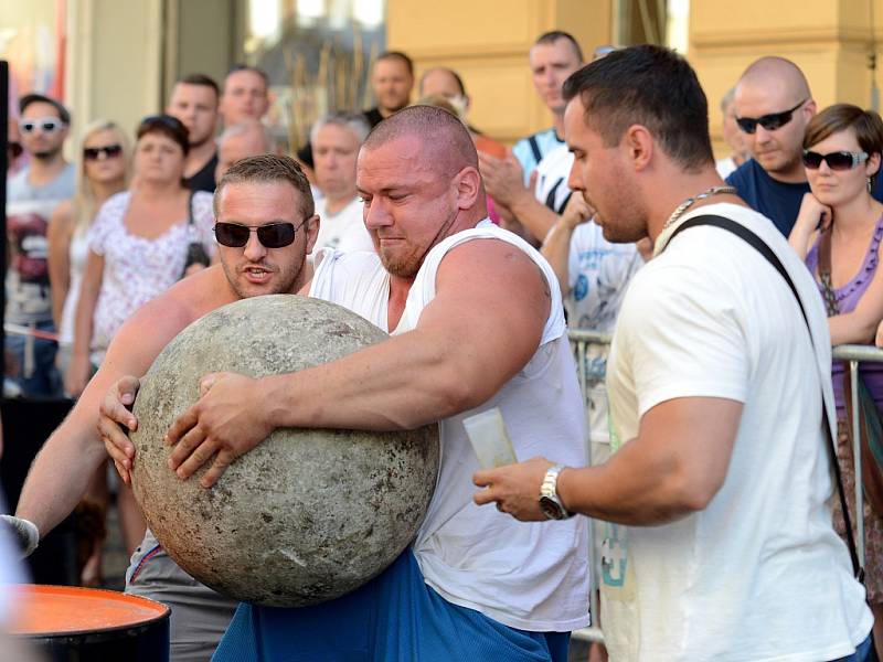 Mistrovství ČR strongman 2015 v Kutné Hoře.