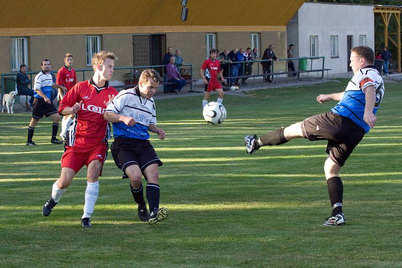 Z utkání OP Suchdol - Zbýšov 1:1, sobota 13. září 2008