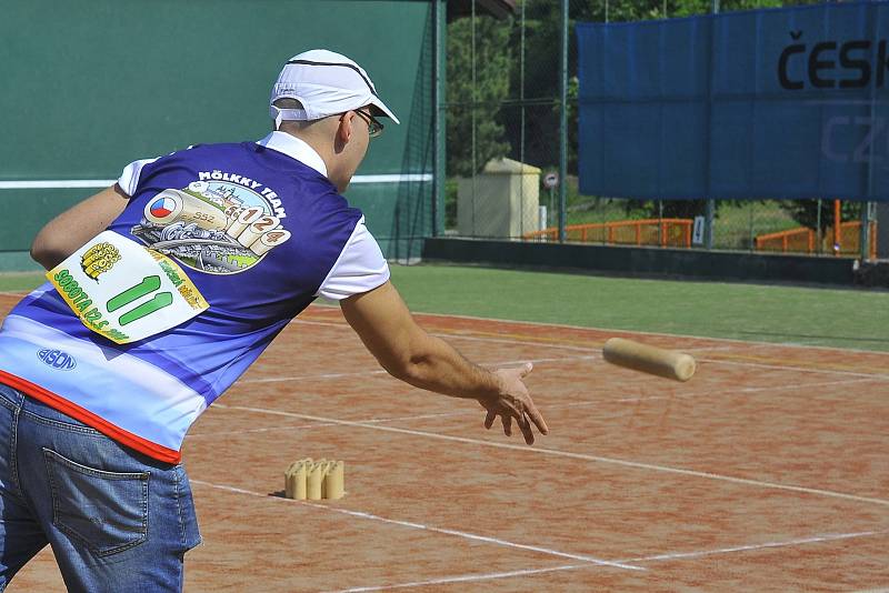 Turnaj v netradiční hře Mölkky se konal ve Zruči nad Sázavou