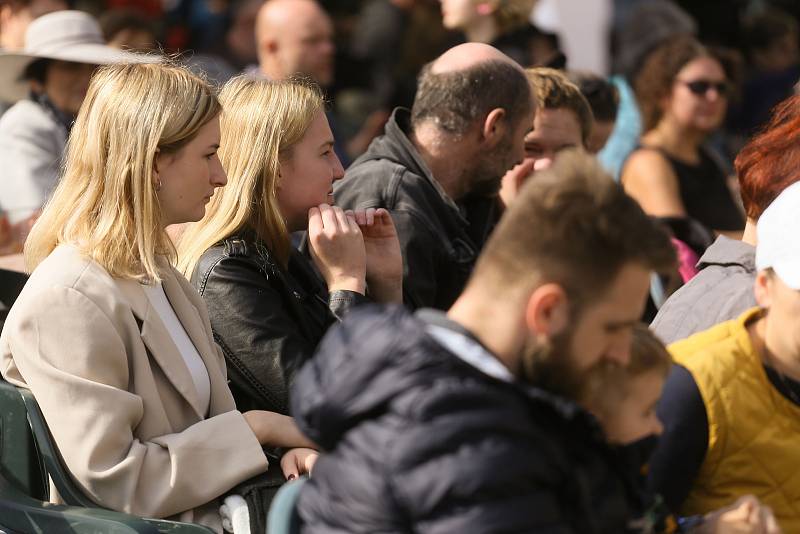 Svatováclavské slavnosti na Palackého náměstí v Kutné Hoře.