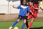 Fotbalový okresní přebor mladších žáků: SK Malešov - FK Čáslav dívky 2:7 (0:3).