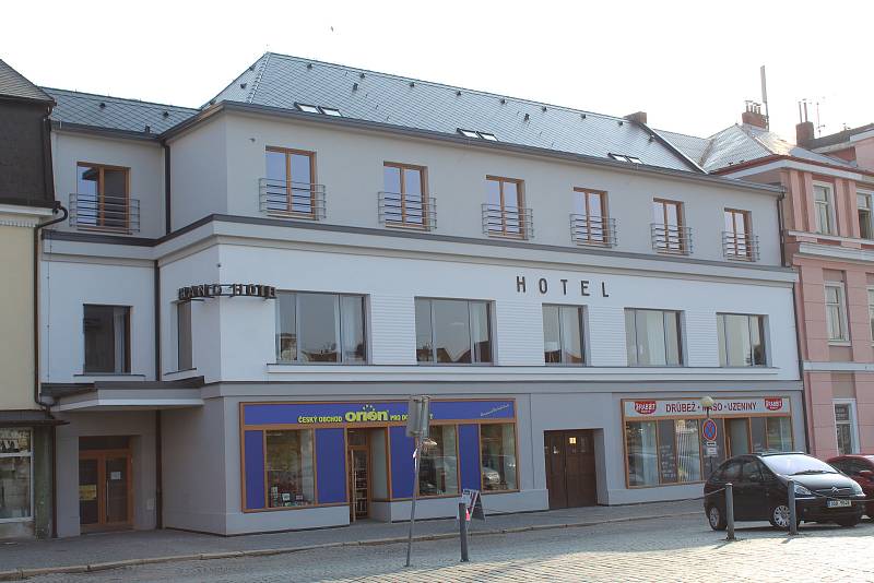 Hotel Grand v Čáslavi.