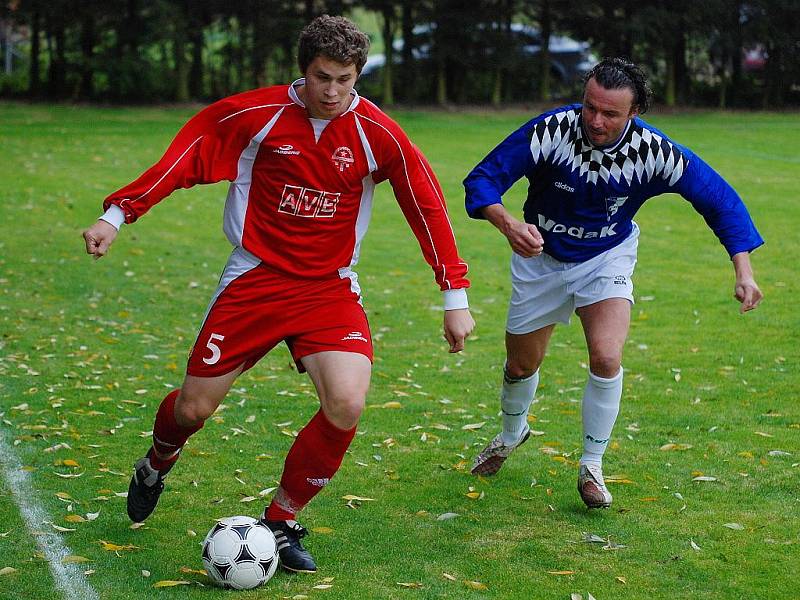 Fotbal I. B třída: Tupadly - Chocerady 0:1, neděle 25. října 2009