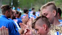 Fotbalová divize C: FK Čáslav - FK Letohrad 2:1 (1:1).