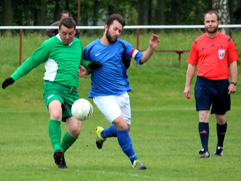 Fotbalová III. třída: TJ Sokol Červené Janovice - FC Bílé Podolí B 1:2 pk (0:0).