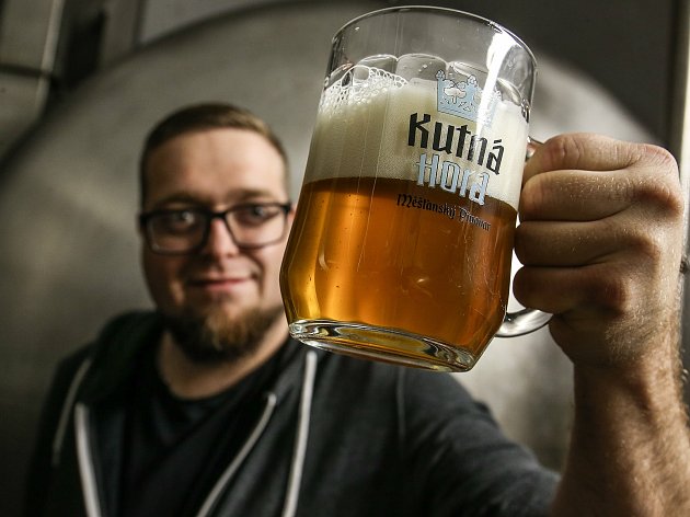 Jakub Hájek, sládek Měšťanského pivovaru v Kutné Hoře.