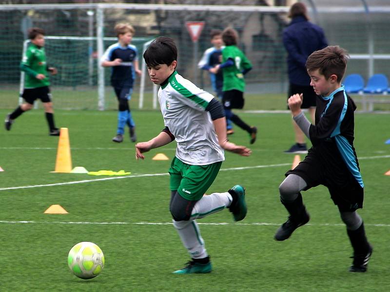 Česká fotbalová liga mladších žáků U13: FC Hlinsko - FK Čáslav 6:3.