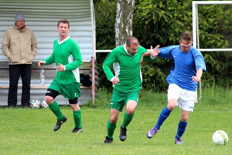 Fotbalová III. třída: TJ Sokol Červené Janovice - FC Bílé Podolí B 1:2 pk (0:0).