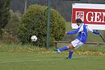 Utkání 7. kola okresního fotbalového přeboru: Zbraslavice - Sázava B 2:3.