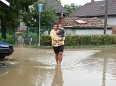Povodně v srpnu 2010. Vrdy.