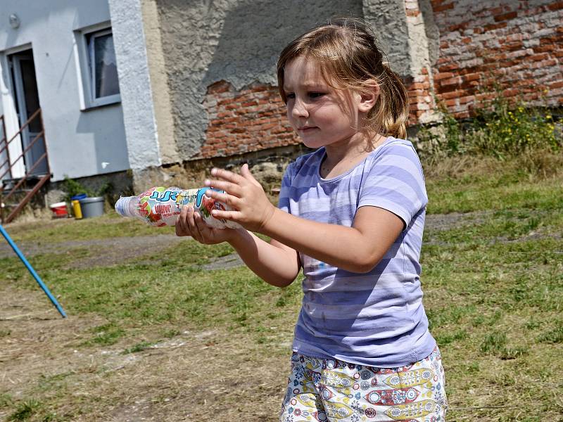 Z příměstského tábora spolku Pramínek v Sudějově.