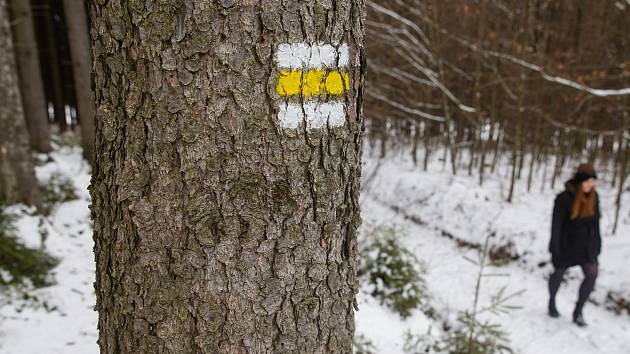 Turistické značení. Ilustrační foto.