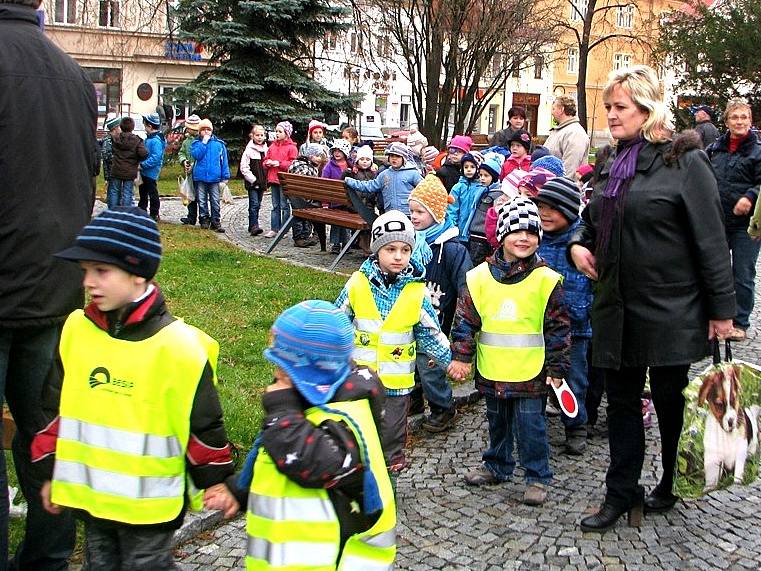 Dopoledne na vánočních trzích v Čáslavi