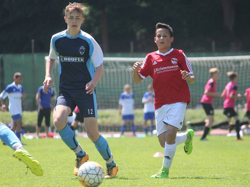 Česká liga žáků U13, neděle 11. června 2017: FK Čáslav - MFK Trutnov 13:1.