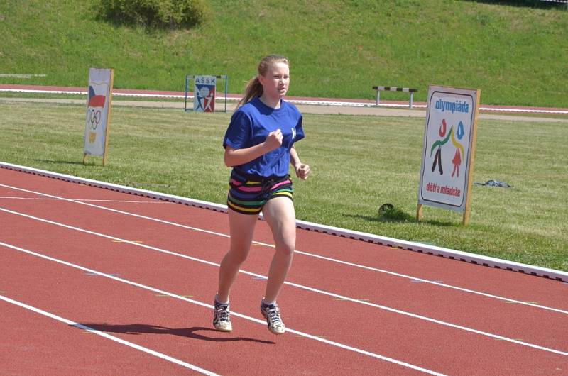 Městské hry v Kutné Hoře, Atletika SKP Olympia - 16. června 2014