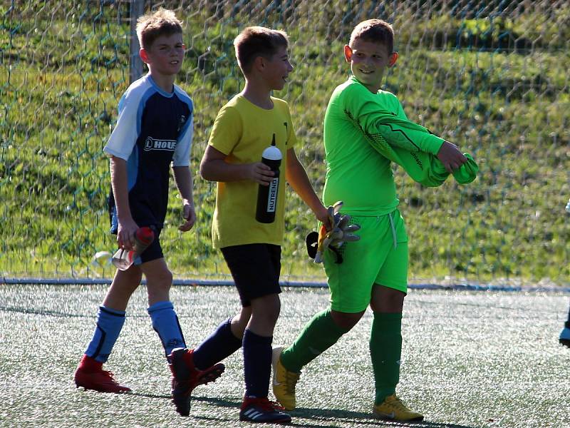 Česká fotbalová liga mladších žáků U13: FK Čáslav - SK Sparta Kolín 2:8 (0:1, 1:2, 1:5).