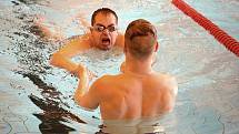 Z plaveckého klání pro handicapované sportovce 'Kutnohorská vlnka'.