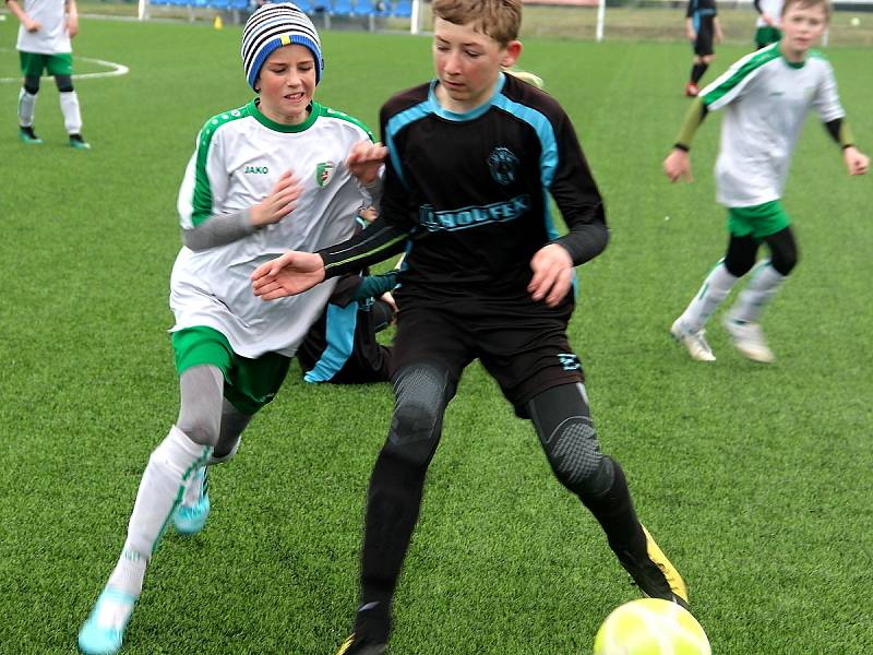 Česká fotbalová liga mladších žáků U13: FC Hlinsko - FK Čáslav 6:3.