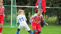 Okresní přebor starších přípravek, sobota 15. dubna 2017, turnaj v Bílém Podolí: FK Čáslav E - Sparta Kutná Hora 7:9.