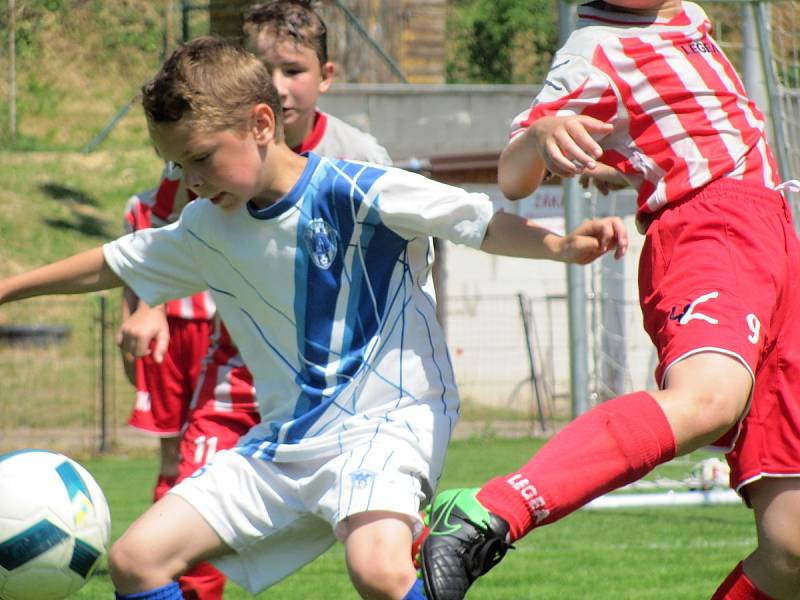 Okresní přebor starších přípravek, sobota 3. června 2017, turnaj v Čáslavi: FK Čáslav – Sparta Kutná Hora 1:6.