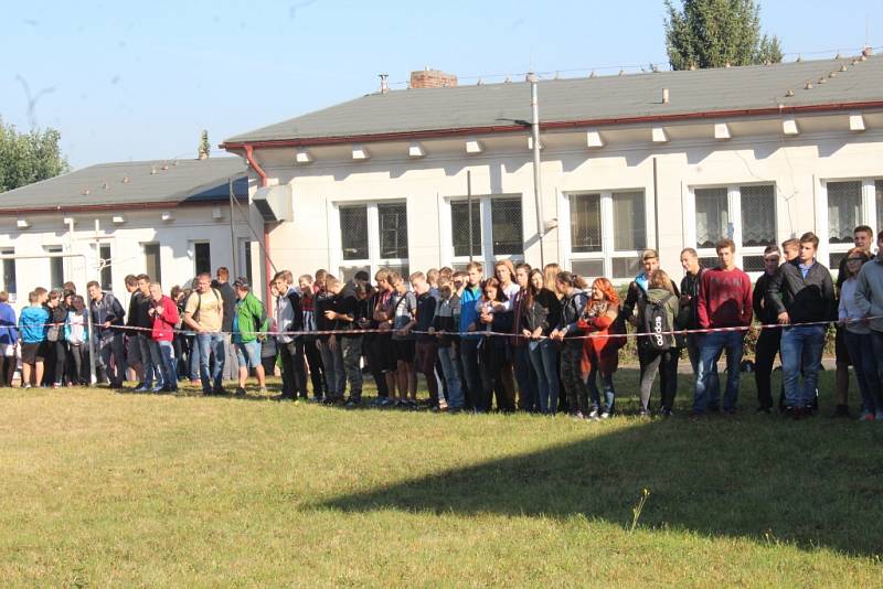 Trénink ISZ na Dopravním učilišti Čáslav