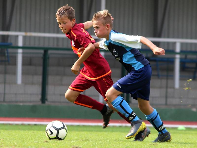 Česká fotbalová liga mladších žáků U13: FK Čáslav - FK Náchod 3:8 (1:4, 1:2, 1:2).