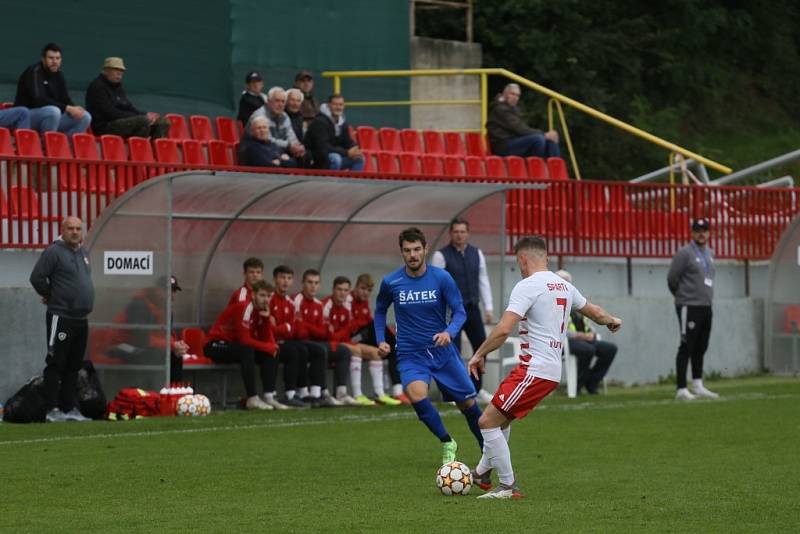 Z fotbalového utkání krajského přeboru Kutná Hora - Sokoleč (1:4)
