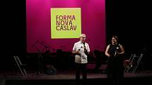 Ze zahájení festivalu Formanova Čáslav v Dusíkově divadle v Čáslavi.