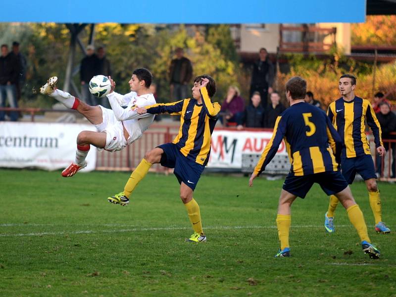 11. kolo Divize C: Kutná Hora - Svitavy 0:0, 10. října 2013.