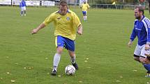 Utkání 7. kola okresního fotbalového přeboru: Zbraslavice - Sázava B 2:3.