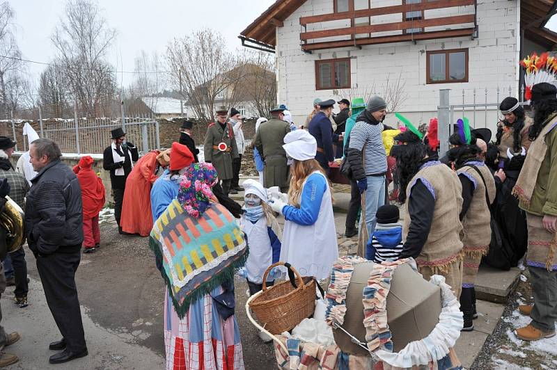 V Malešově se konal tradiční masopust