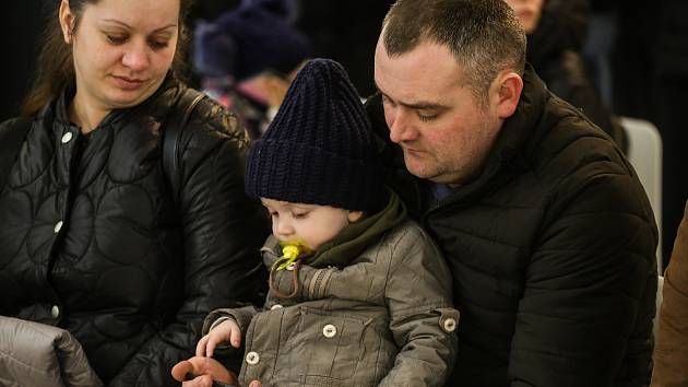 Asistenční centrum pomoci ukrajinským uprchlíkům v Kutné Hoře.