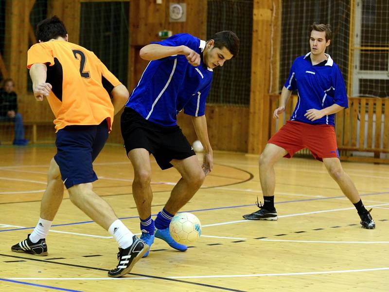 1. kolo Okresního futsalového přeboru Kutnohorska, 23. listopadu 2014.