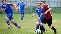 Dohrávka 7. kola okresního přeboru: U. Janovice B - Zbraslavice 2:1, 18. října 2012.