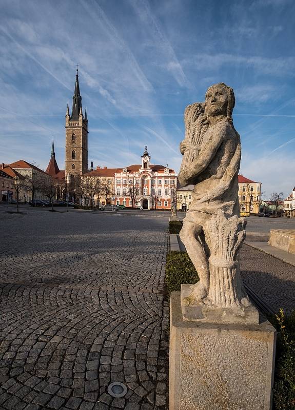 Královské město Čáslav. Historické jádro města je městskou památkovou zónou.